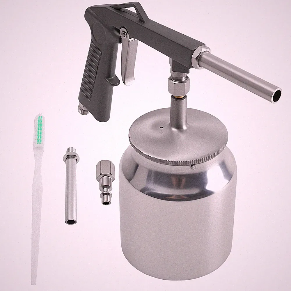 Air Spray Gun System 750CC for Automotive Undercoating Rust Protection Paint