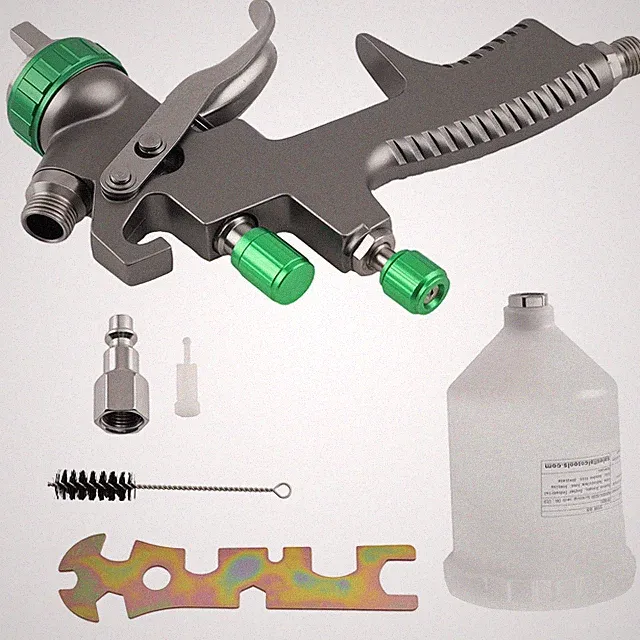 Automotive LVLP Sprayer for Paint Work 1.3mm Nozzle Gun 600ml Cup Air Tool