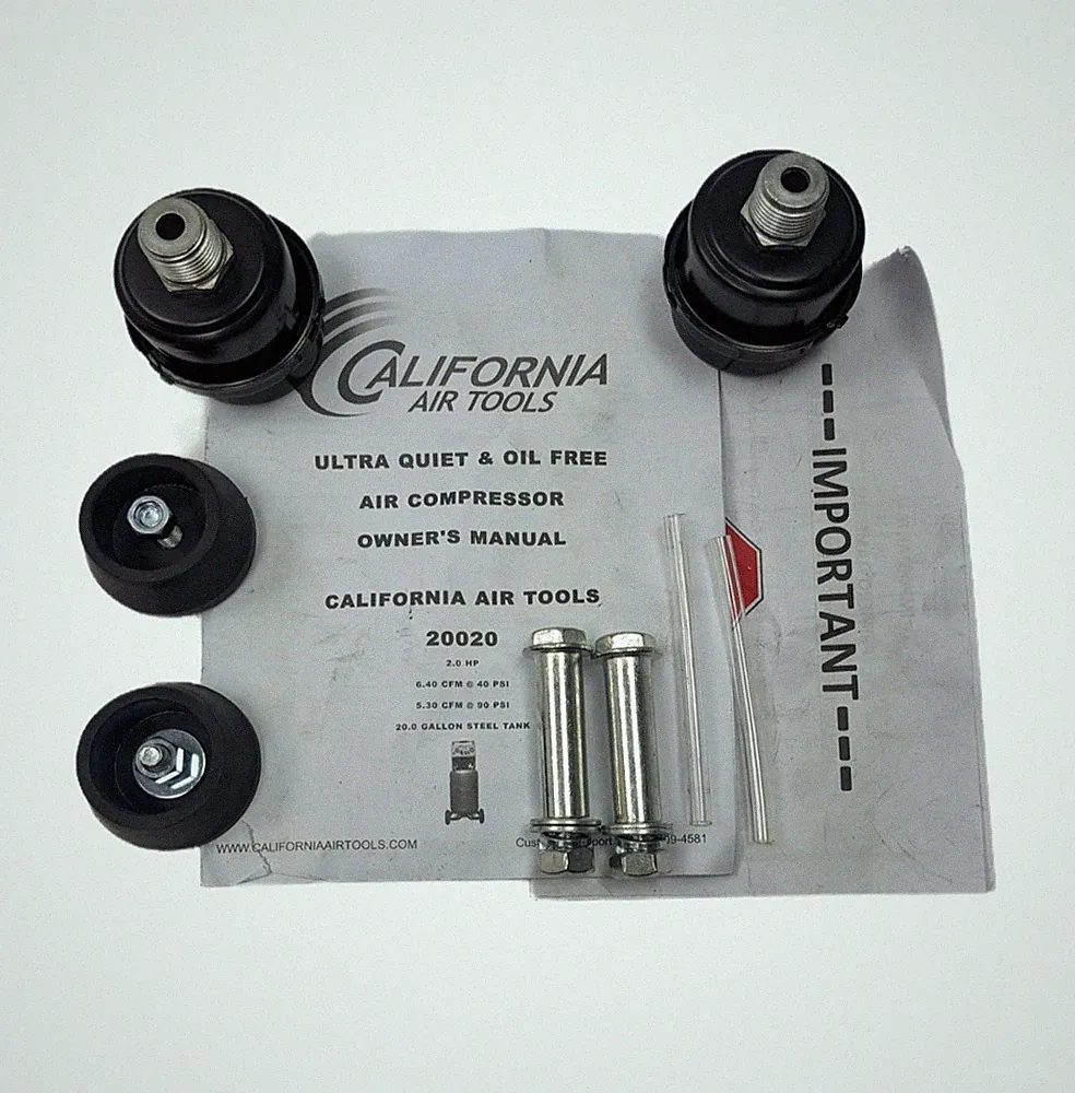 California Air Tools 20020 Manual & Hardware Pack - Open Box