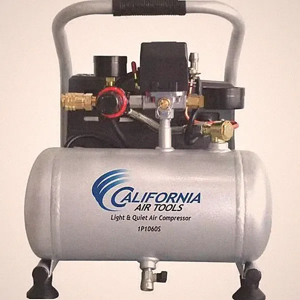 California Air Tools Ultra Quiet Oil-Free Air Compressor 1 gal .6- Only 56 dB