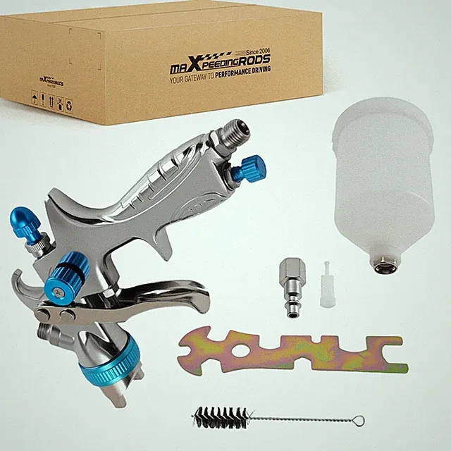 Professional Spray Gun HVLP 1.3mm for Paint Projects Auto Body 600ml Cup