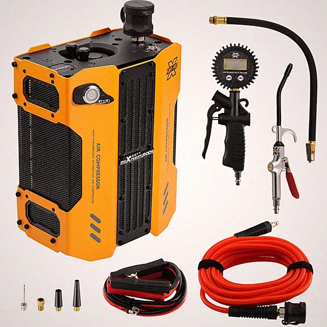 Tire Inflator Portable Air Pump Compressor - for Air Lockers Air Horn Air Tools